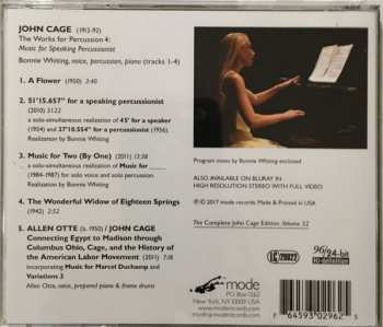 CD John Cage: The Works For Percussion 4: Music For Speaking Percussionist
