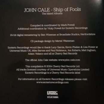 3CD/Caja John Cale: Ship Of Fools (The Island Albums)