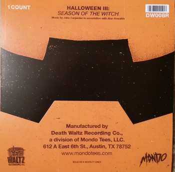 LP John Carpenter: Halloween III: Season Of The Witch CLR | LTD