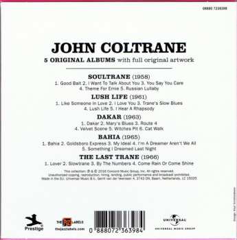 5CD/Caja John Coltrane: 5 Original Albums