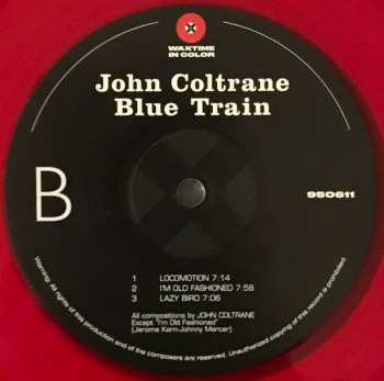 LP John Coltrane: Blue Train LTD | CLR