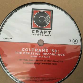 8LP/Caja John Coltrane: Coltrane '58: The Prestige Recordings