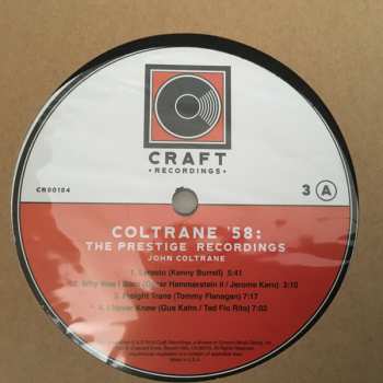 8LP/Caja John Coltrane: Coltrane '58: The Prestige Recordings