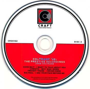 5CD/Caja John Coltrane: Coltrane '58: The Prestige Recordings