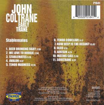 4CD/Caja John Coltrane: Early Trane