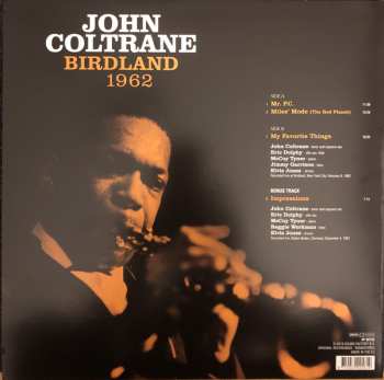 LP John Coltrane: Birdland 1962