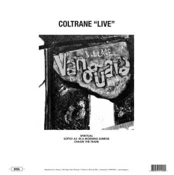 LP John Coltrane: "Live" At The Village Vanguard