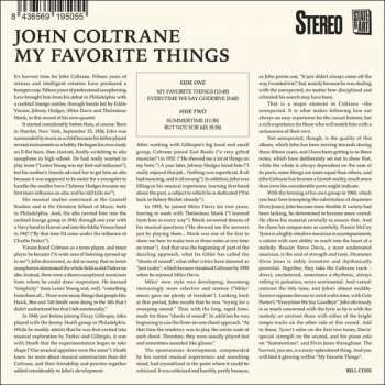 CD John Coltrane: My Favorite Things LTD | DIGI