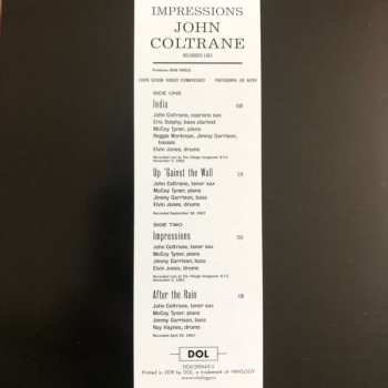 5CD/Caja John Coltrane: Timeless Classic Albums Impressions