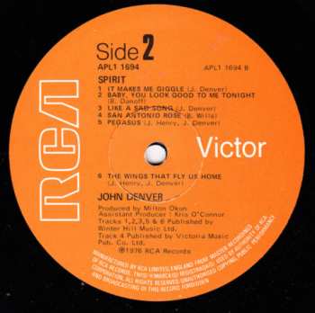 LP John Denver: Spirit