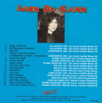 CD John Du Cann: The Many Sides Of 1967-1980