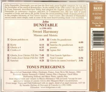 CD John Dunstable: Sweet Harmony Masses And Motets