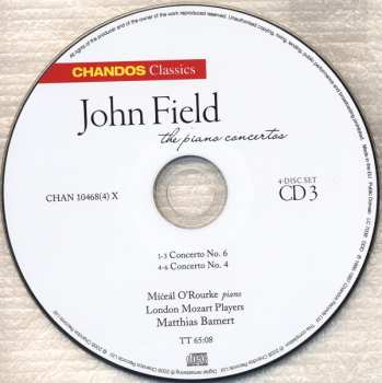 4CD/Caja John Field: The Piano Concertos