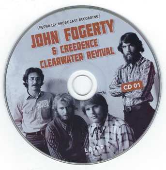 6CD/Caja Creedence Clearwater Revival: Box - Legendary Broadcast Recordings