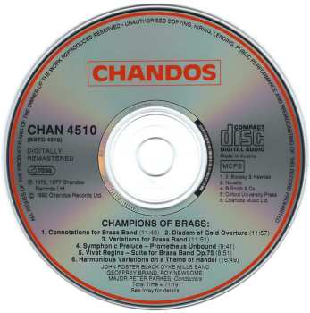 CD The Black Dyke Mills Band: Champions Of Brass