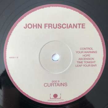 LP John Frusciante: Curtains LTD