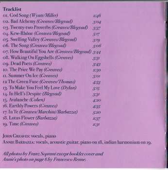 CD John Greaves: Earthly Powers LTD