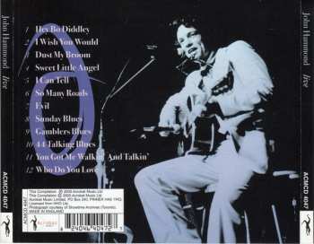 CD John Paul Hammond: Live