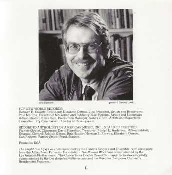 CD Los Angeles Philharmonic Orchestra: The Flight Into Egypt ·The Natural World · Double Brass Concerto