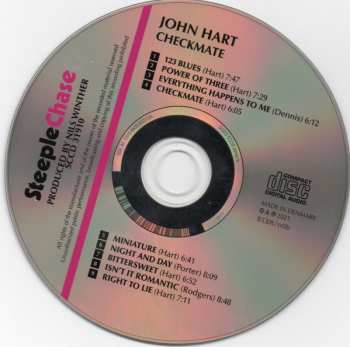 CD John Hart: Checkmate