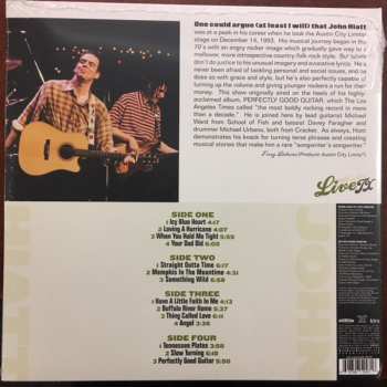 2LP John Hiatt: Live From Austin TX