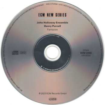 CD Henry Purcell: Fantazias