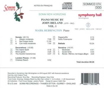 CD Mark Bebbington: The Piano Music By John Ireland Vol. 1