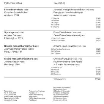 CD John Kitchen: Instruments From The Russell Collection Volume II