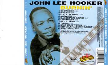 CD John Lee Hooker: Burnin'