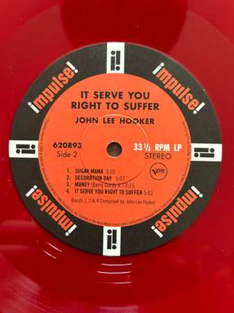 LP John Lee Hooker: It Serve You Right To Suffer CLR | LTD