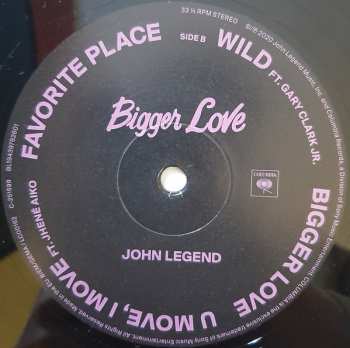 2LP John Legend: Bigger Love