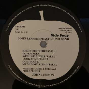 2LP John Lennon: John Lennon / Plastic Ono Band DLX