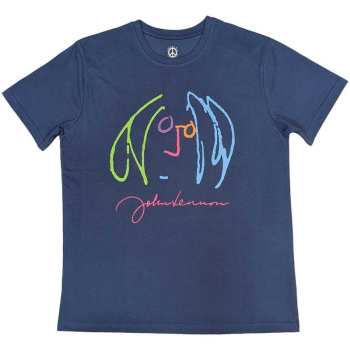 Mercancía John Lennon: John Lennon Unisex T-shirt: Self Portrait Full Colour (small) S