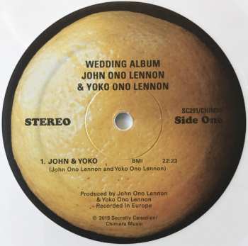LP/Caja John Lennon & Yoko Ono: Wedding Album LTD | CLR