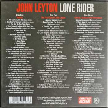3CD/Caja John Leyton: Lone Rider (The Holloway Road Sessions 1960-1962)