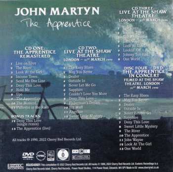 3CD/DVD/Caja John Martyn: The Apprentice