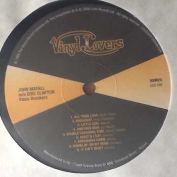 LP John Mayall: Blues Breakers With Eric Clapton