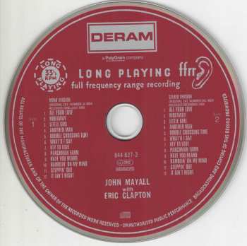 CD John Mayall: Blues Breakers