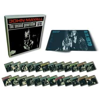 30CD/Caja John Mayall: The Second Generation: Live Magic 1968-1993
