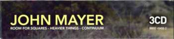 3CD/Caja John Mayer: 3CD ROOM FOR SQUARES - HEAVIER THINGS - CONTINUUM