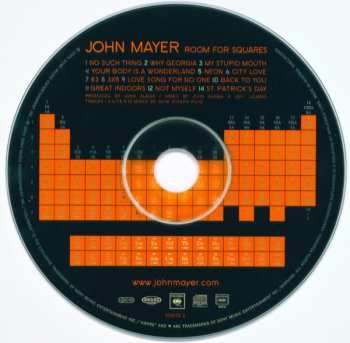3CD/Caja John Mayer: 3CD ROOM FOR SQUARES - HEAVIER THINGS - CONTINUUM
