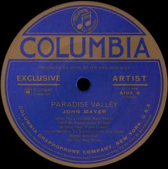 LP/CD John Mayer: Paradise Valley