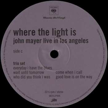 4LP/Caja John Mayer: Where The Light Is: John Mayer Live In Los Angeles