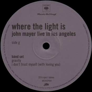 4LP/Caja John Mayer: Where The Light Is: John Mayer Live In Los Angeles