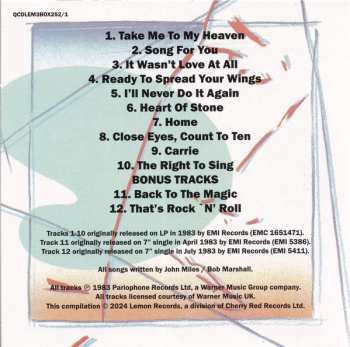3CD/Caja John Miles: The Albums 1983-93