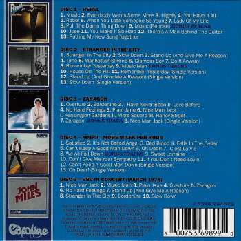 5CD/Caja John Miles: The Decca Albums
