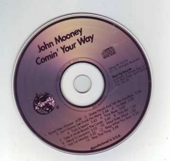 CD John Mooney: Comin' Your Way