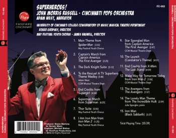 CD Cincinnati Pops Orchestra: Super Heroes!