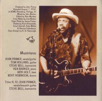 CD John Primer & The Real Deal Blues Band: It's A Blues Life