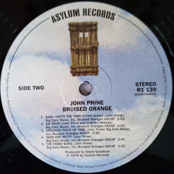 LP John Prine: Bruised Orange
